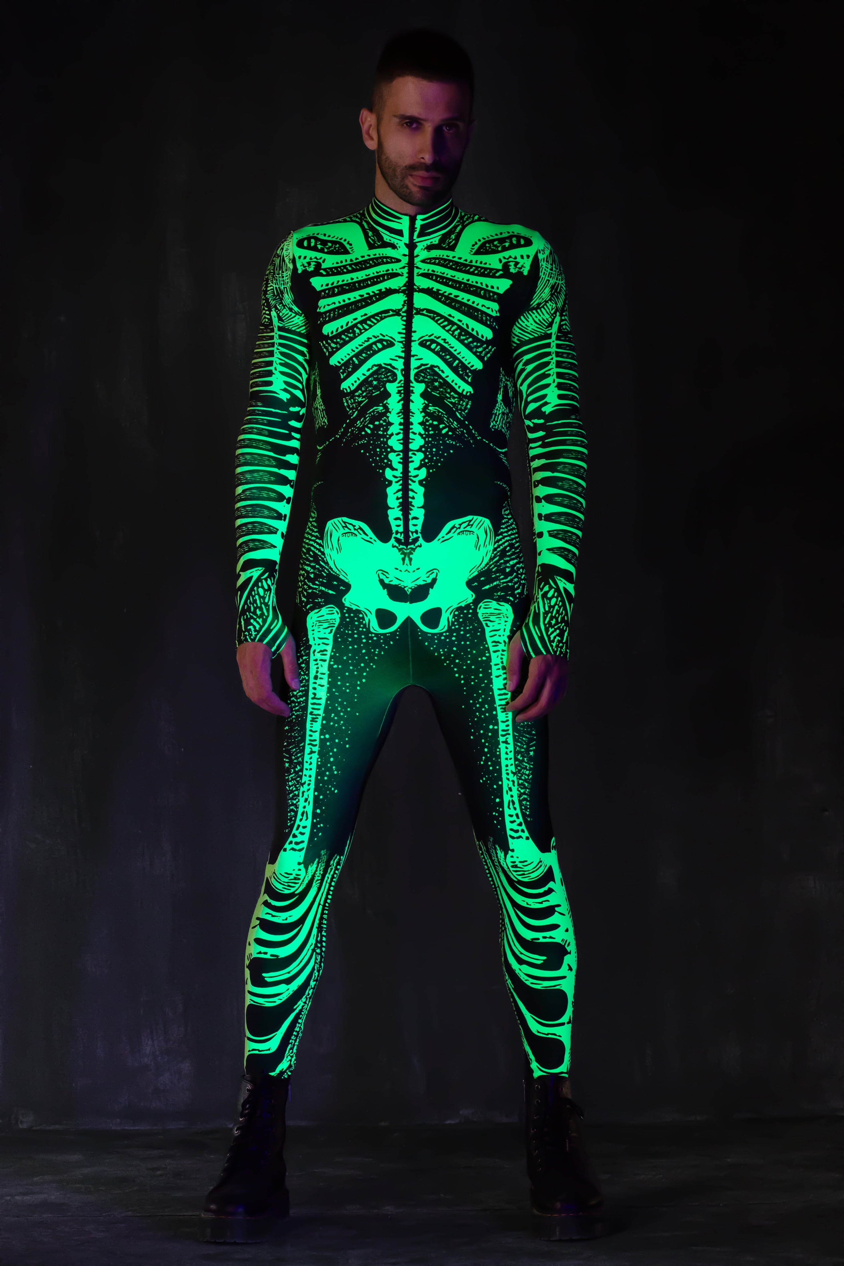 Inhuman Green Male Costume - BADINKA