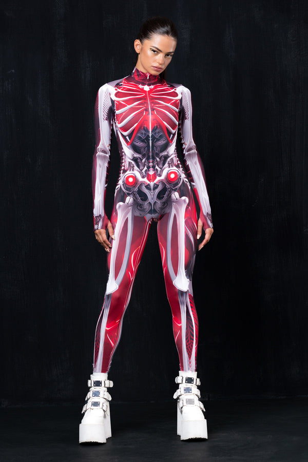 Crimson Skeleton Kostüm