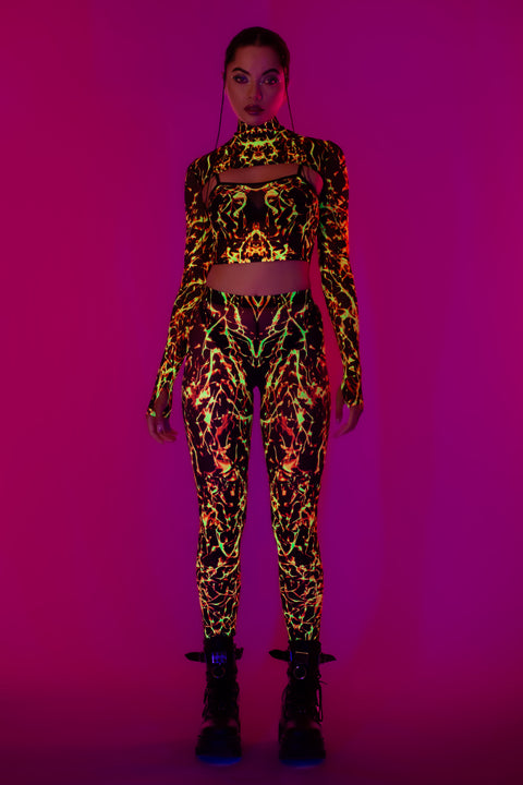 Slow Burner Mesh Leggings