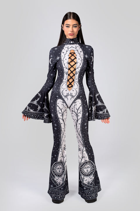 Under a Spell	Laced Up Catsuit
