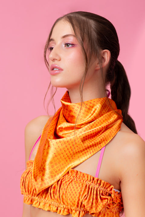 Sink Your Teeth Head Scarf