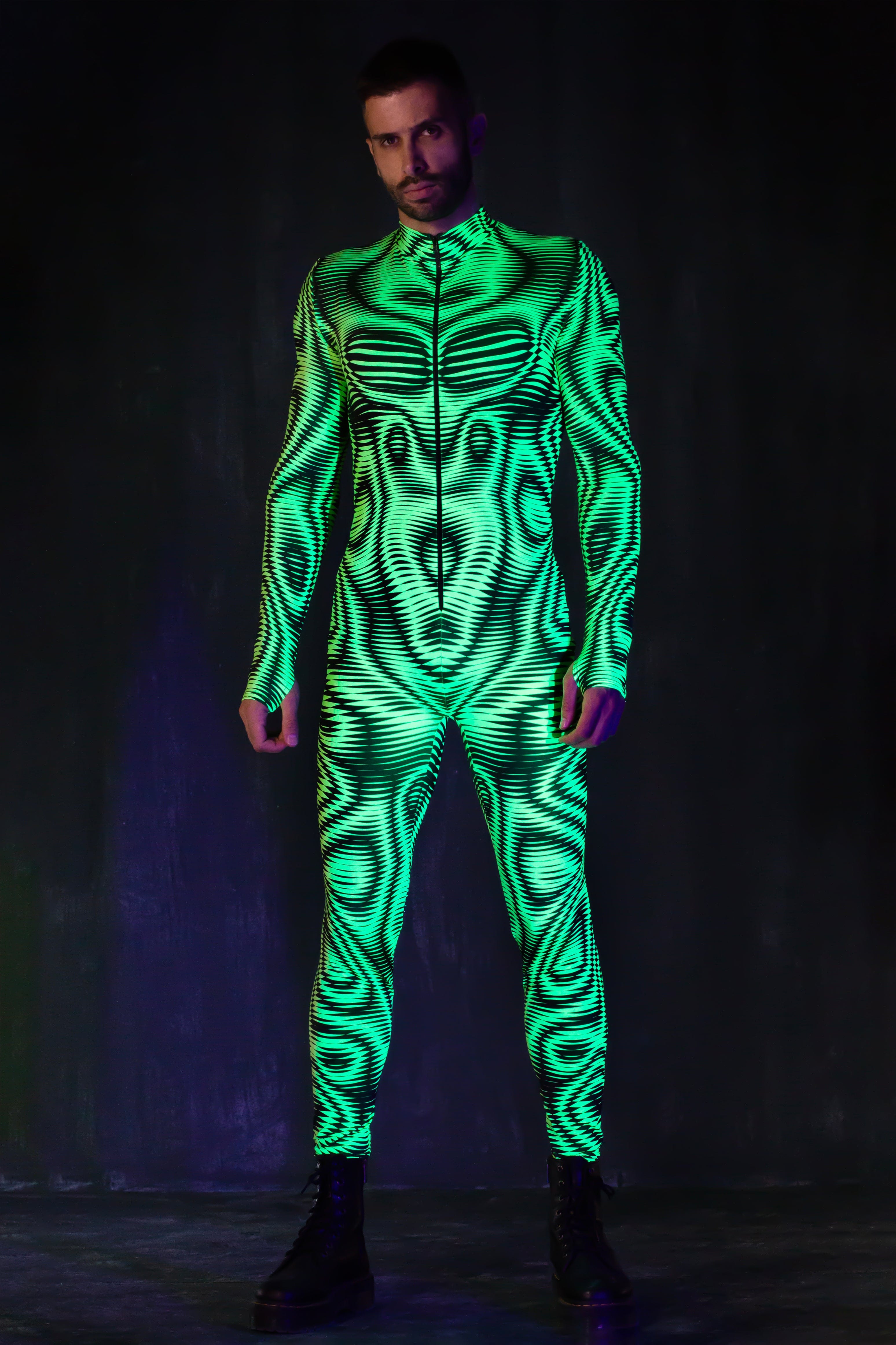 Fluxxed Green Male Costume - BADINKA