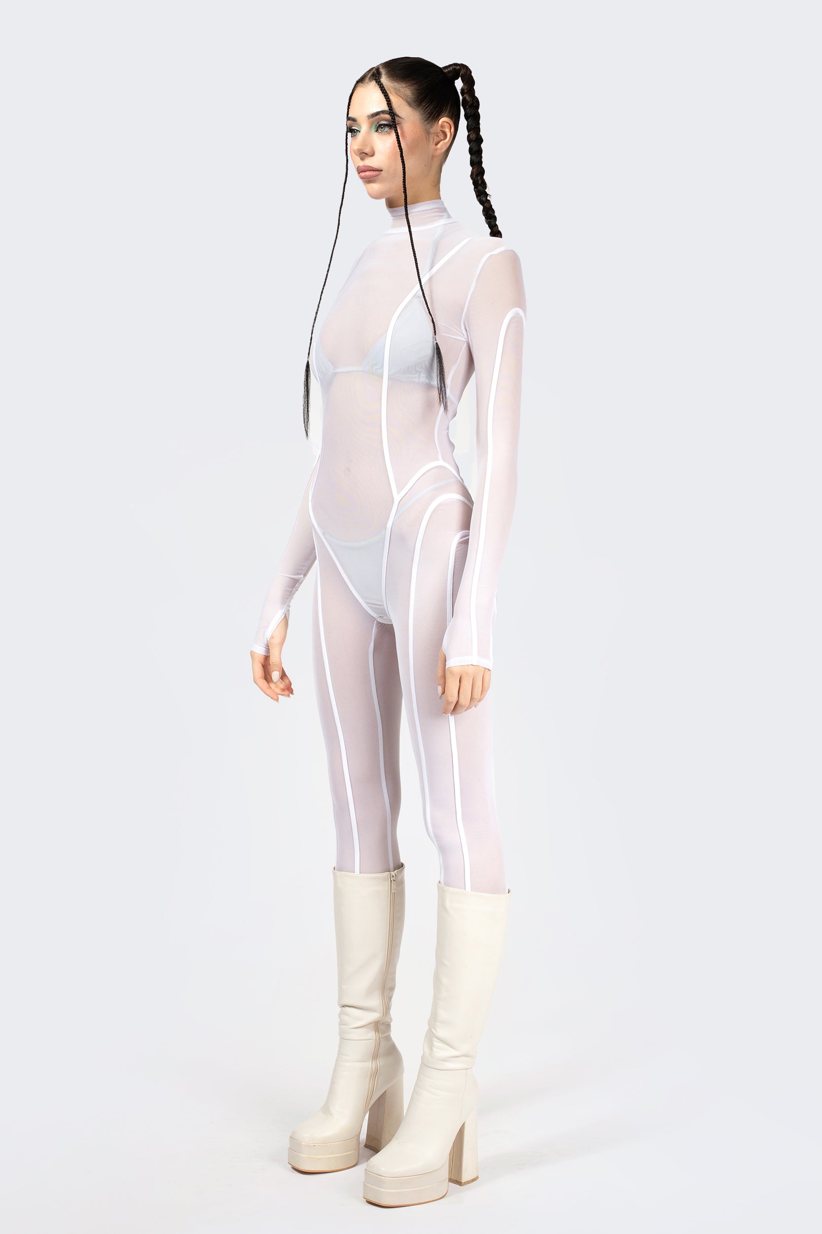 BADINKA After Dawn Mesh Costume See-through