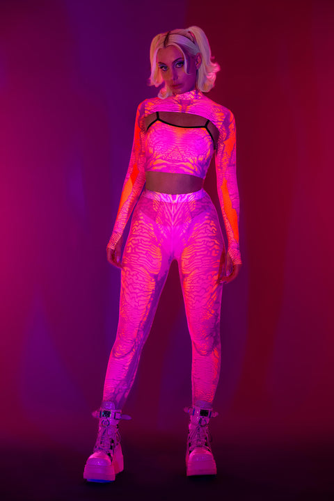 In The Flesh Mesh Leggings