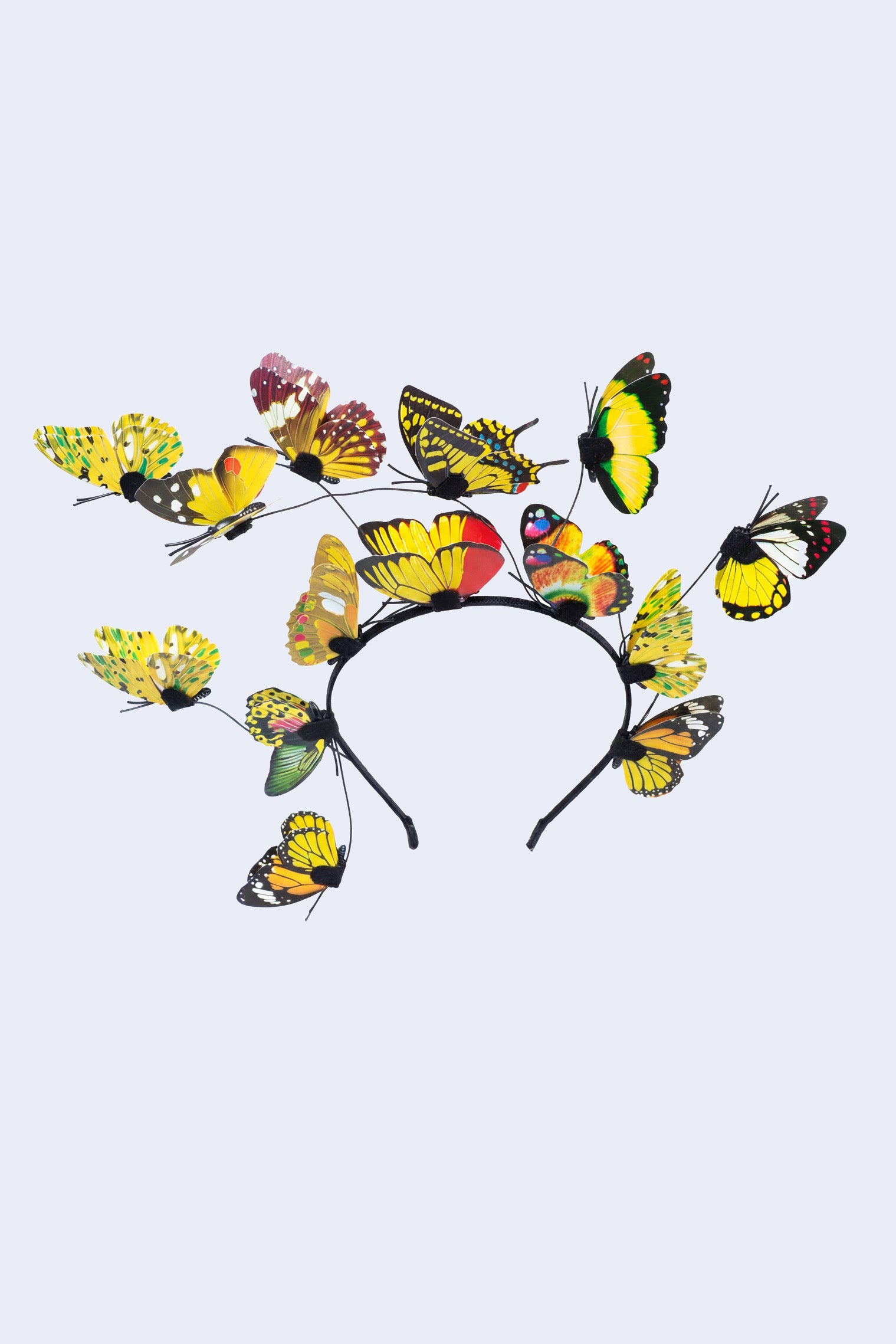BADINKA Flutter Tease Yellow Butterfly Hairband Fairy