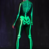 Acid Neon Skeleton Costume