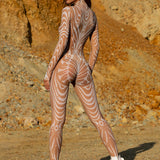 Ivory Mirage Mesh Costume