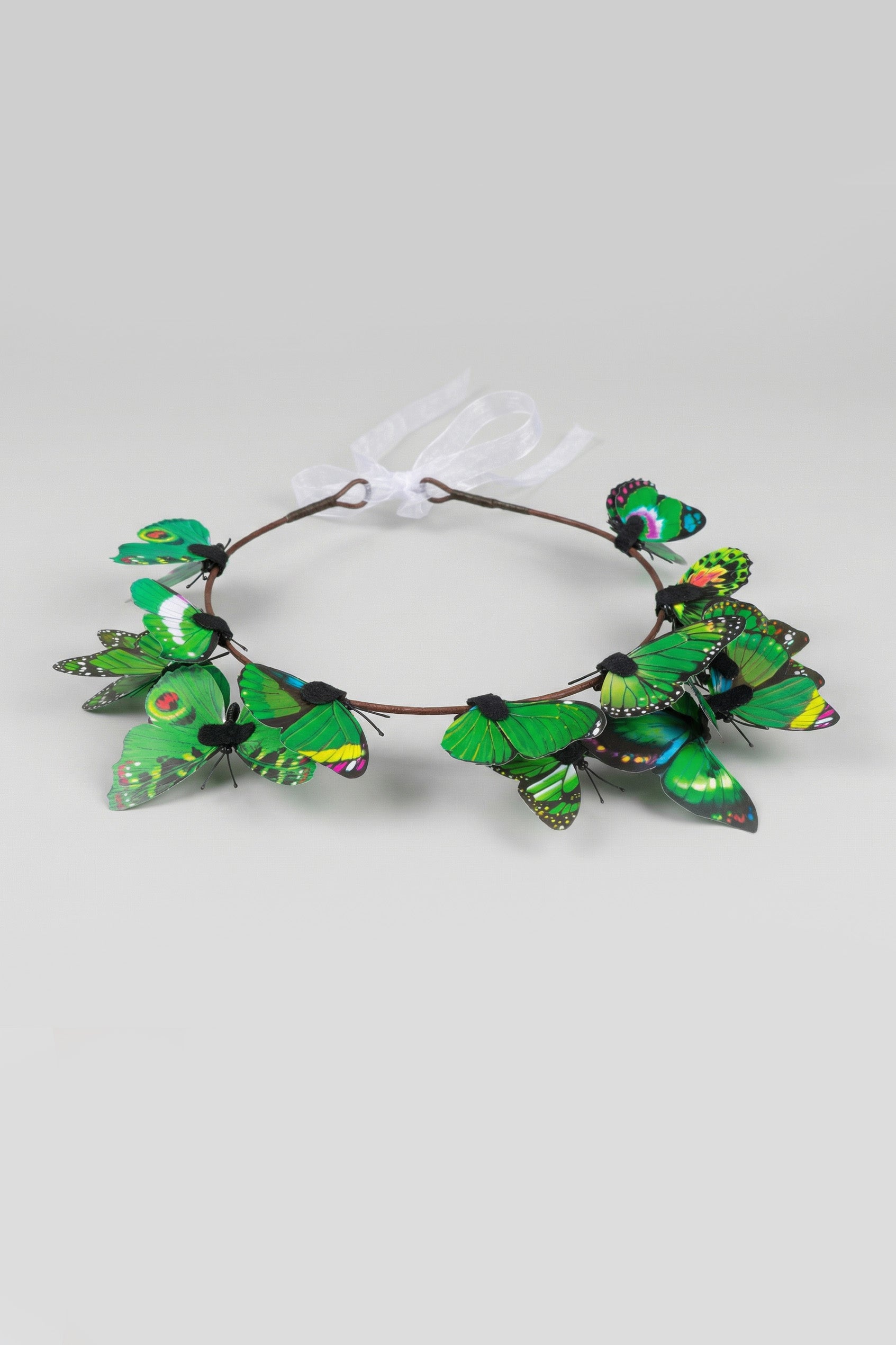 BADINKA Flutter Tease Green Butterfly Hairband Fairy