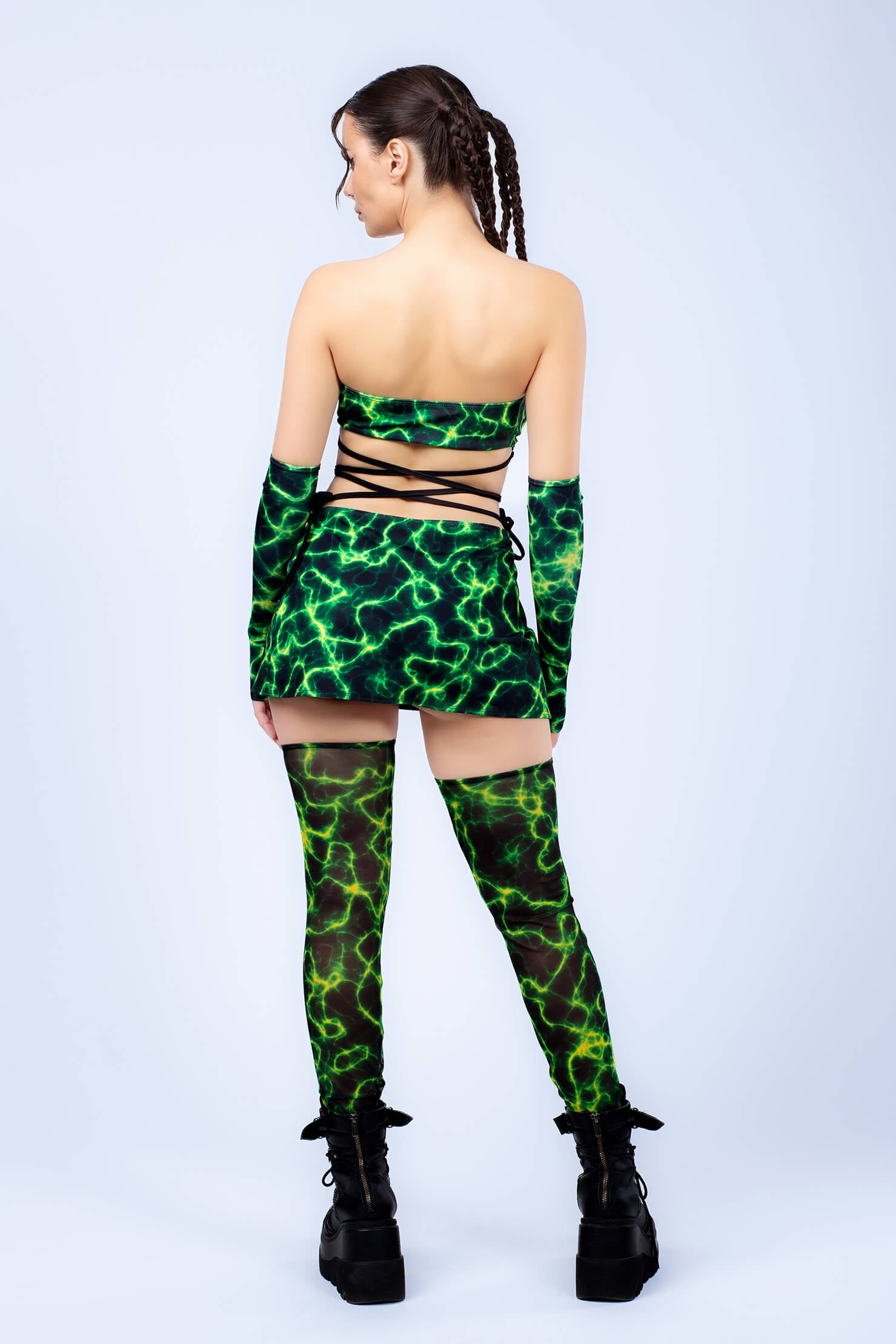 Toxic Reaction 2-Piece Dress - BADINKA