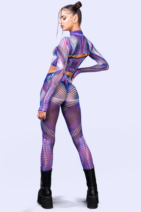 Fata Morgana Mesh 2-teiliger Shrug-Set