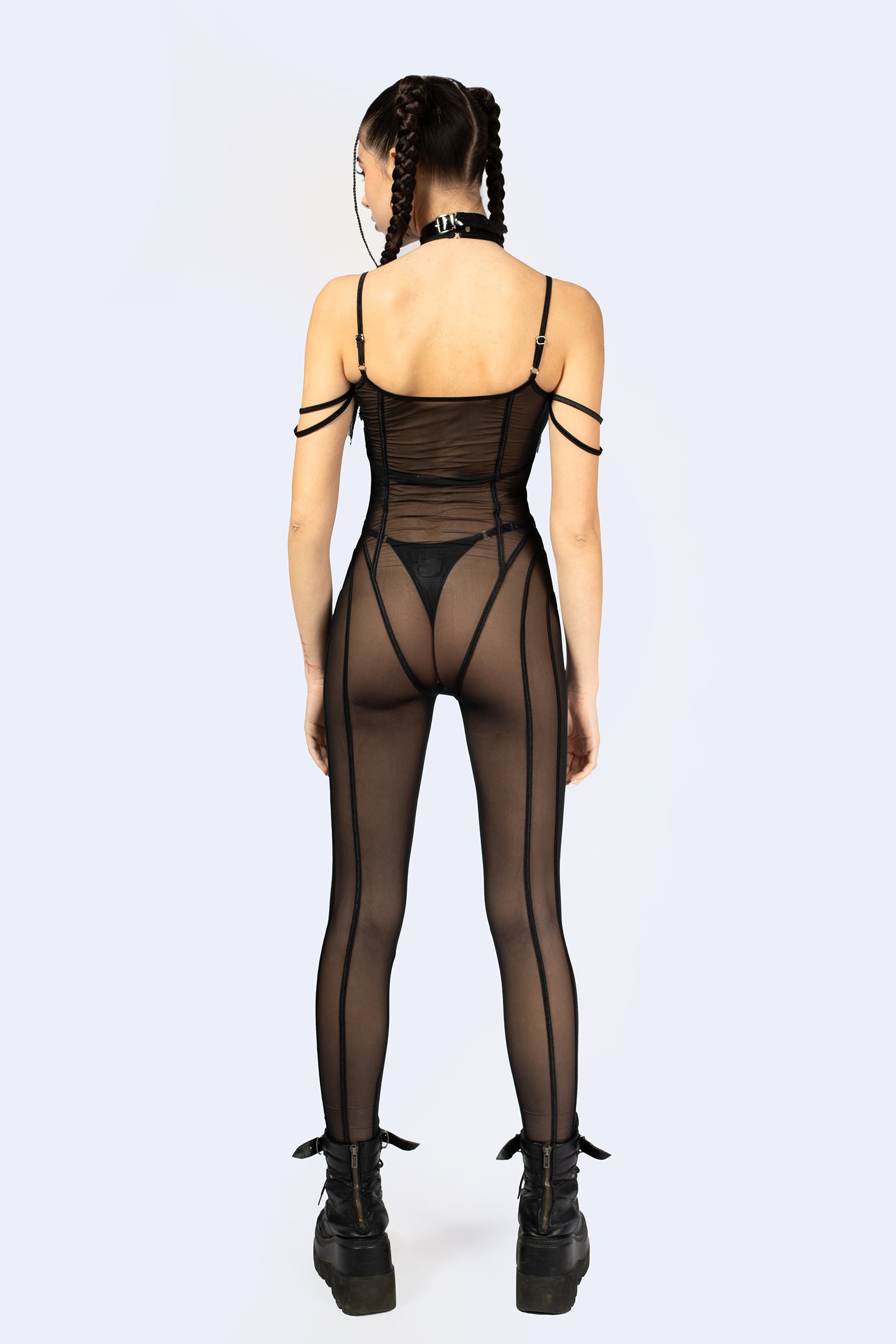 BADINKA After Dark Catsuit Mesh