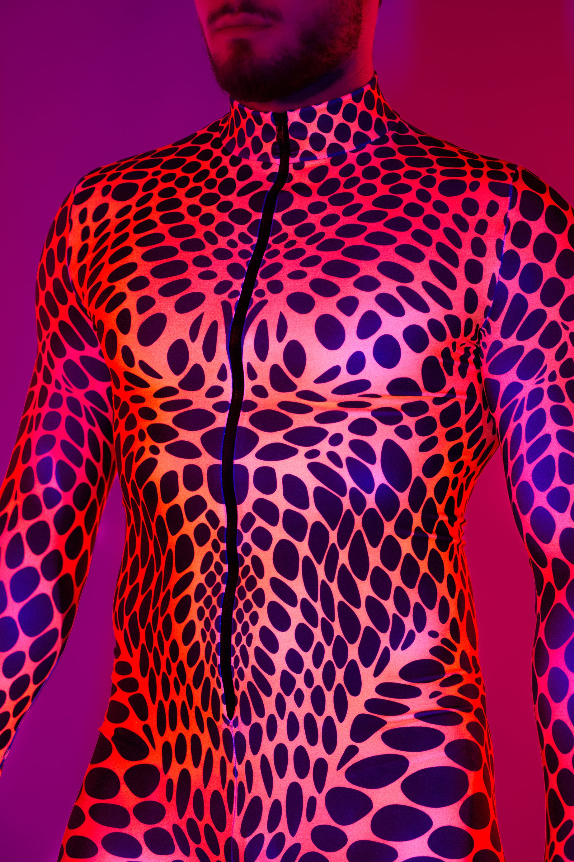 neon, neon-uv To The Point Male Costume