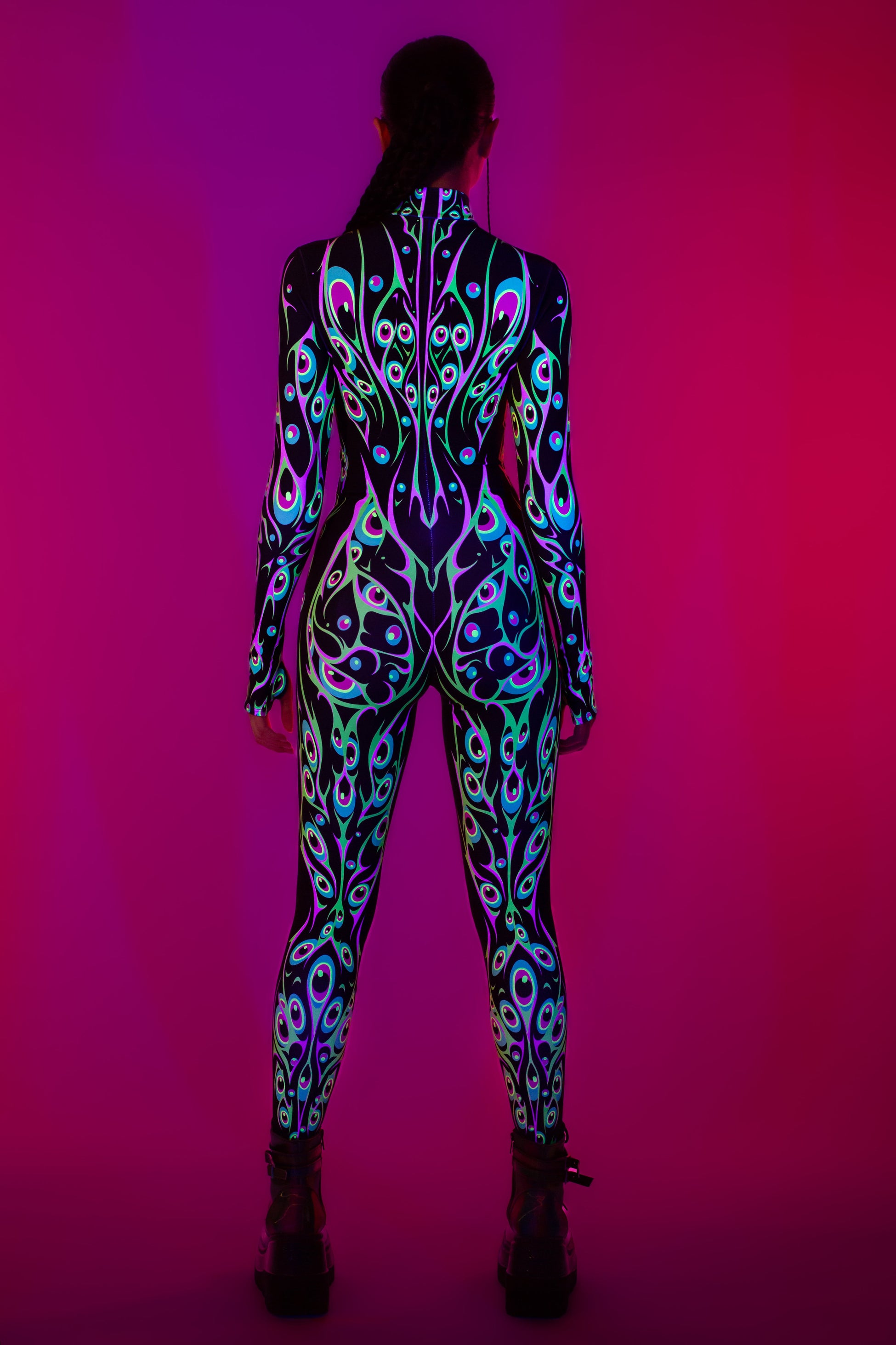 Disrupted Vision Unisex Mesh Robe