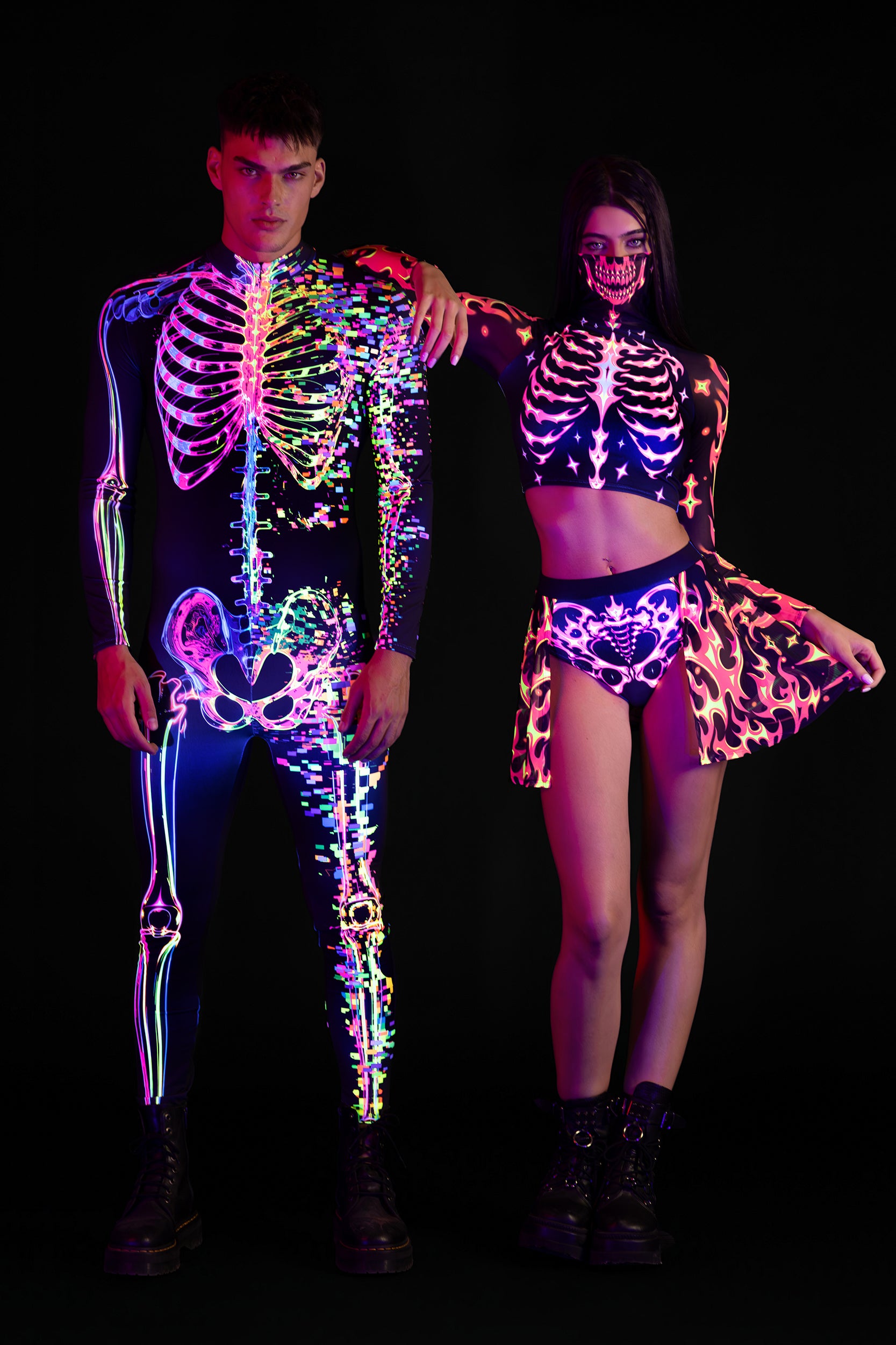 BADINKA Men Dead Pixel Male Costume