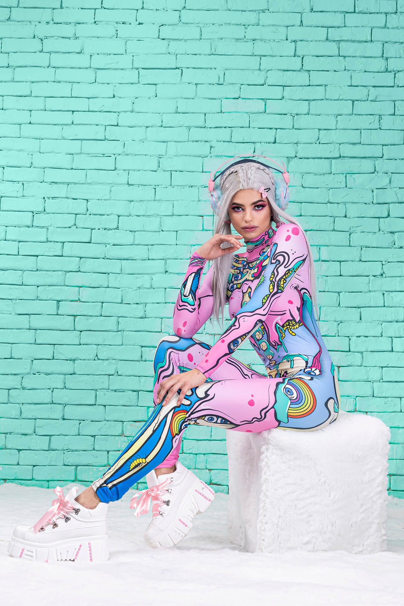 Kawaii Pop Art Costume Bodysuit >> BADINKA