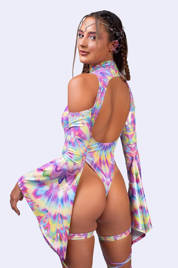 Kind of Magic Flared Sleeve Bodysuit