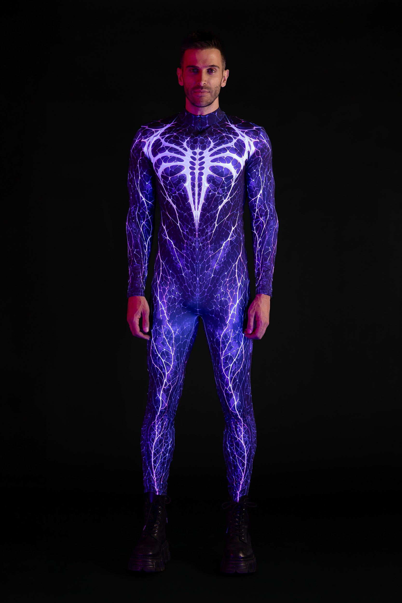 BADINKA Dark Host Male Costume Front-zip
