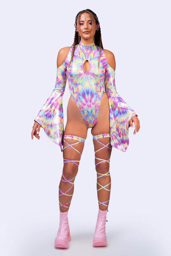 Kind of Magic Flared Sleeve Bodysuit