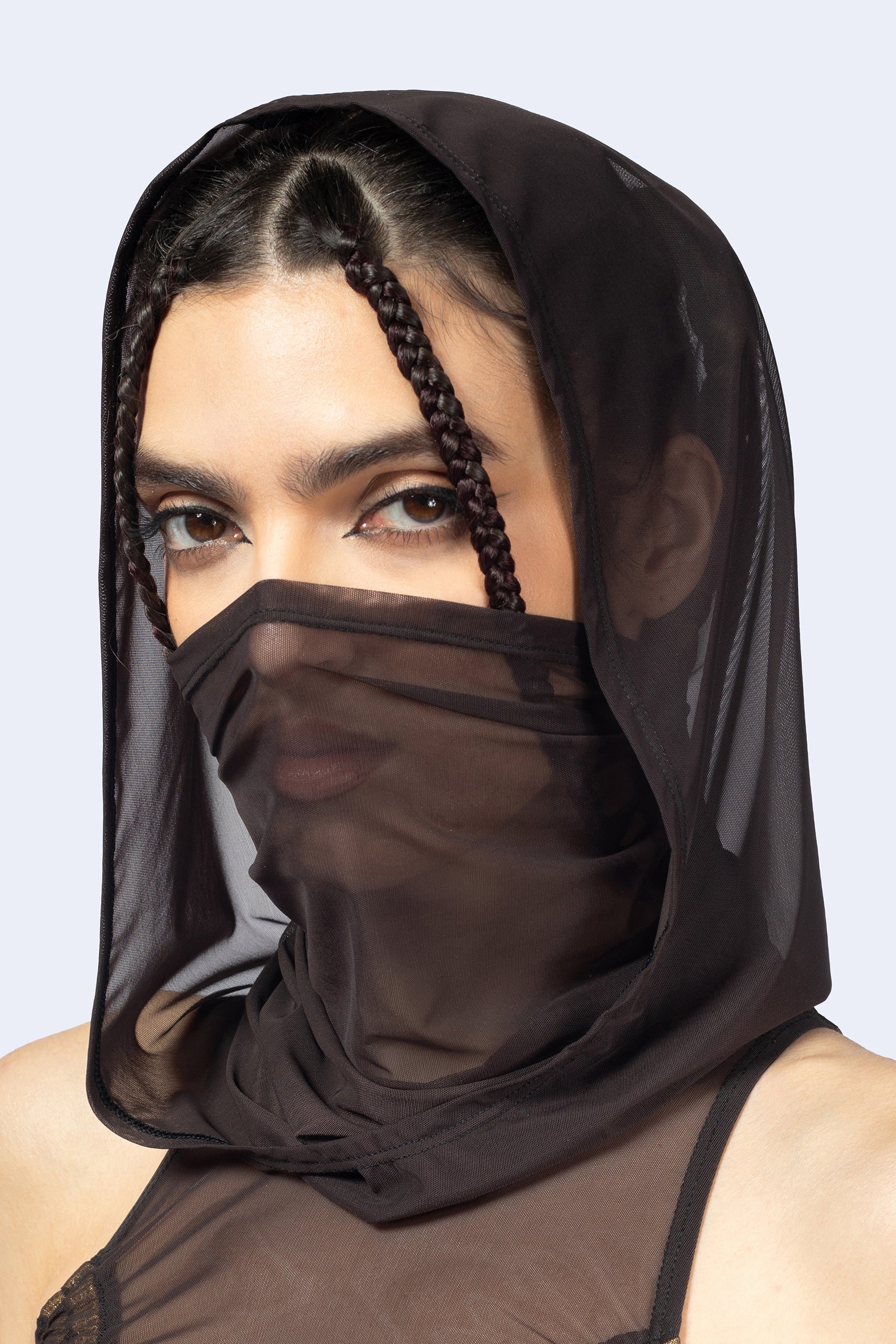 BADINKA Sweet Afterburn Ruched Dress and Hood 9