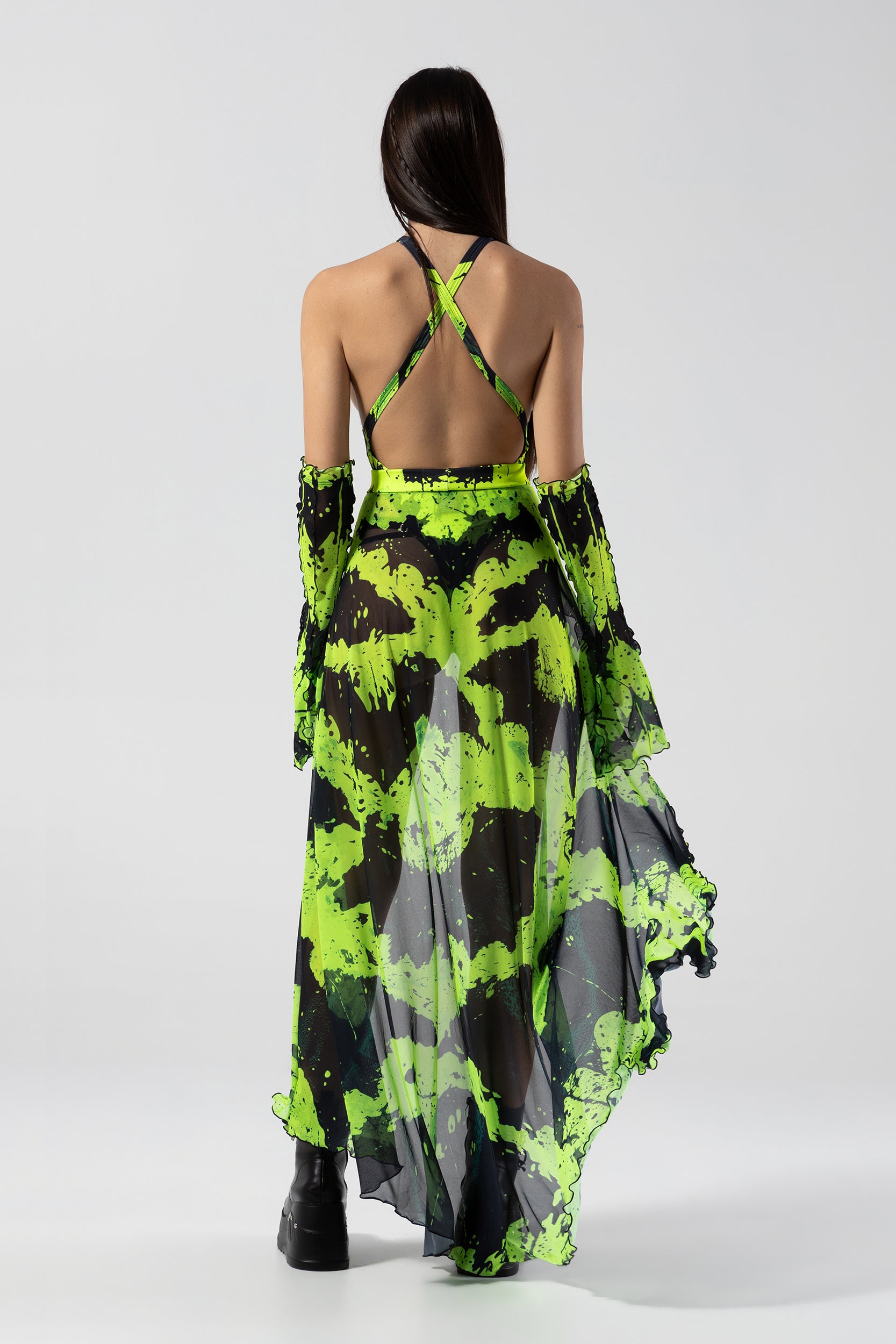 BADINKA Bat Habit Strappy Bodysuit 9