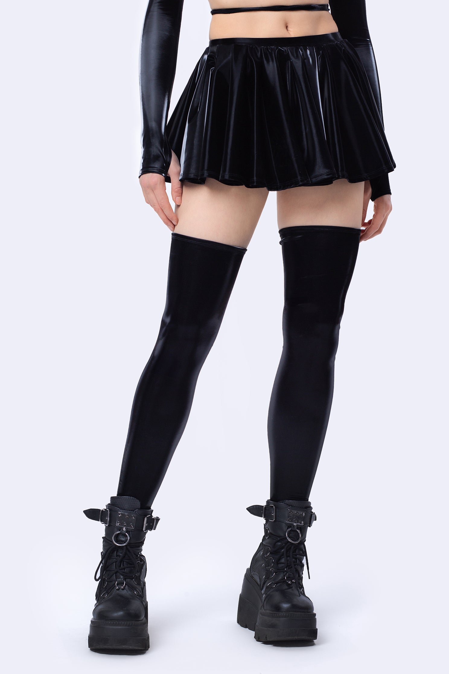 BADINKA Starved For Glamour Triangular Top, Shrug and Skirt Set 7