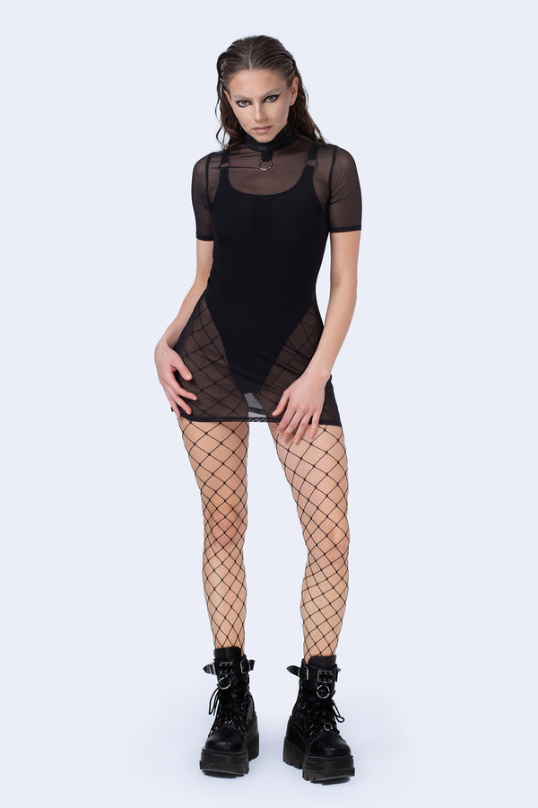 Bad Reputation O-Ring Kurzarmkleid
