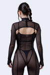 After Dark 2-Piece Mesh Catsuit