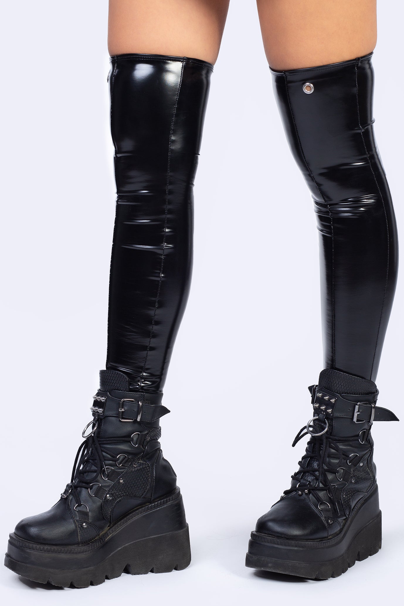 BADINKA Dominatrix Criss Cross Top and Mini Skirt Set 8