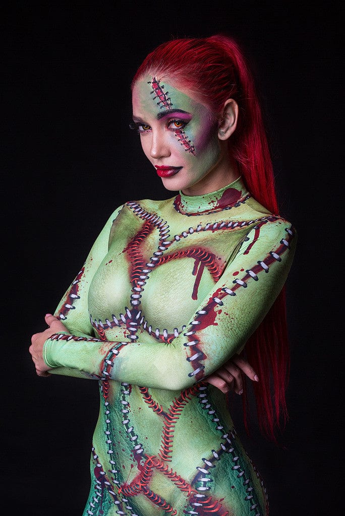 Frankenstein's Bride Costume Bodysuit >> BADINKA