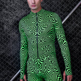 Rapture Green UV Male Costume