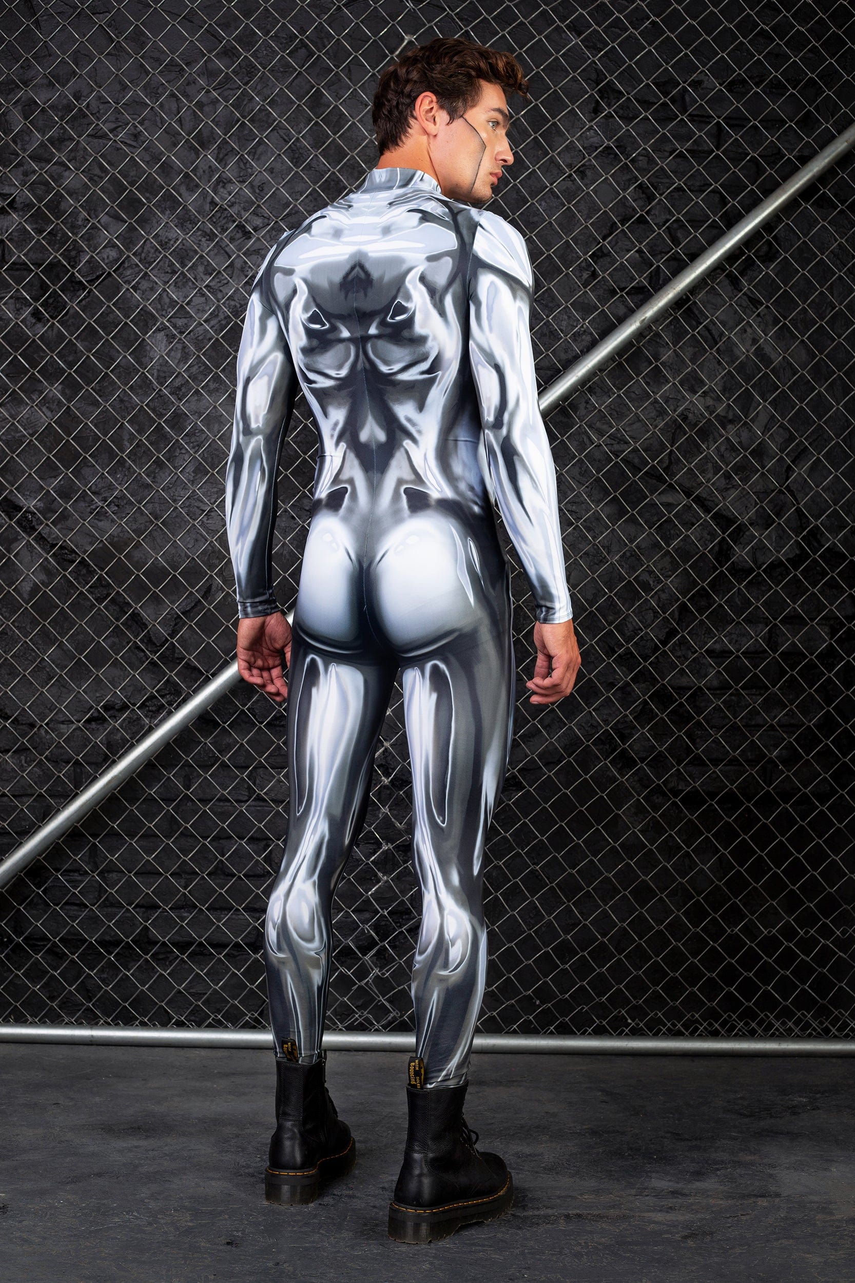 Silver Man Costume - BADINKA