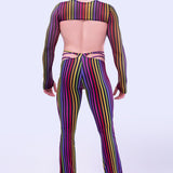 Refraction Male Cut-Out Pants