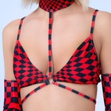 Punk's Not Dead Strappy Triangle Top