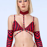 Punk's Not Dead Strappy Triangle Top