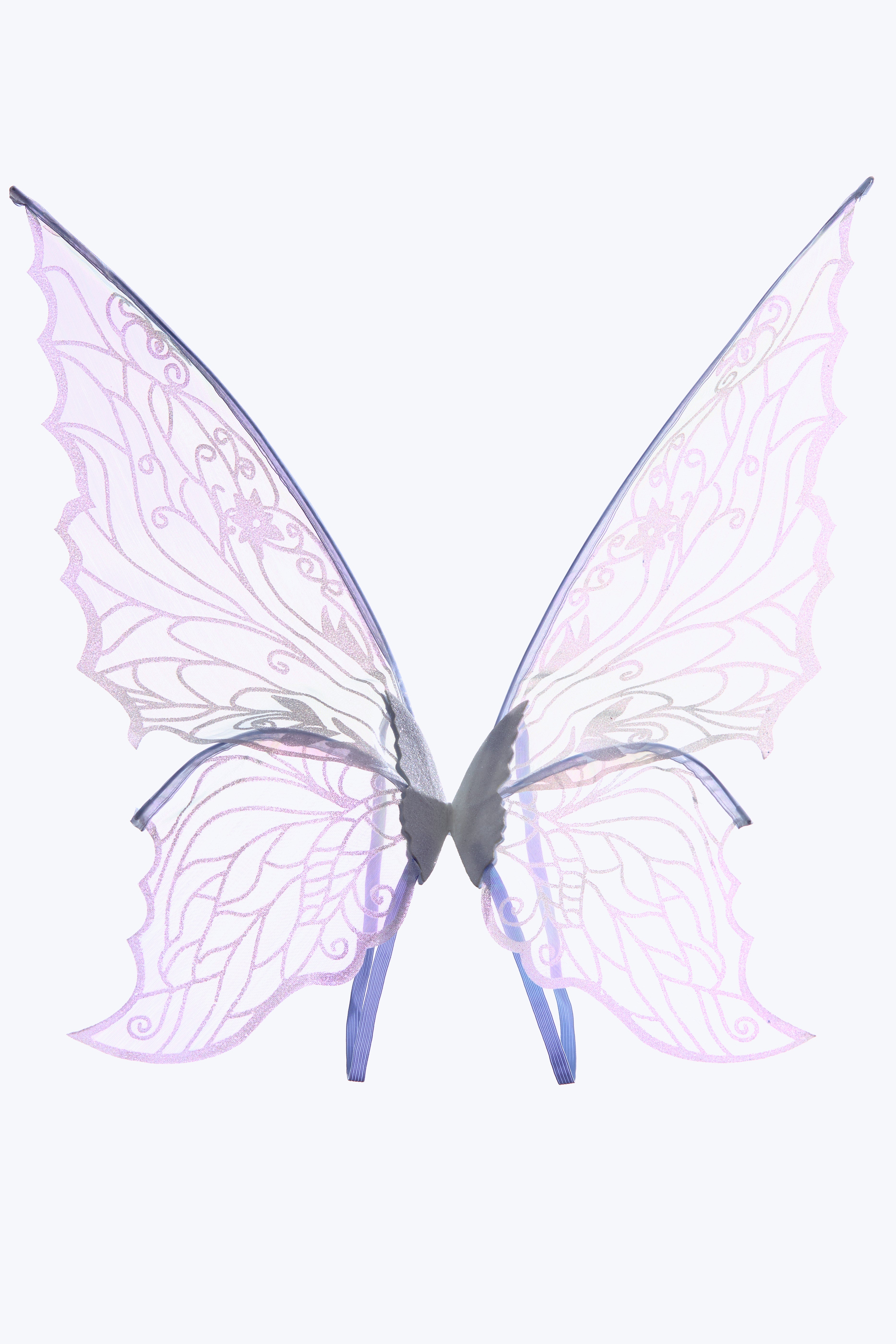 BADINKA Purple Glitter Fairy Wings Purple