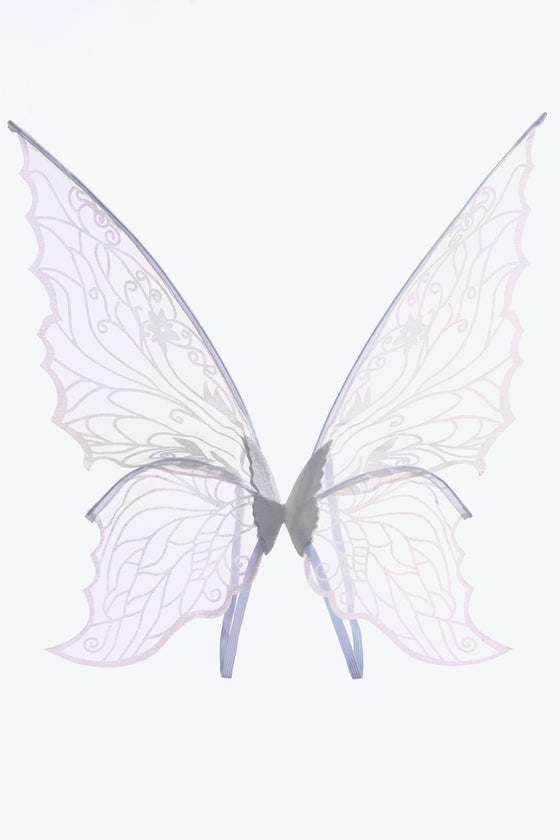White Glitter Fairy Wings