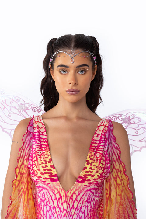 Orange Blossom Flügel Catsuit