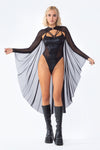 Selene 2 - Piece Bodysuit and Winged Shrug