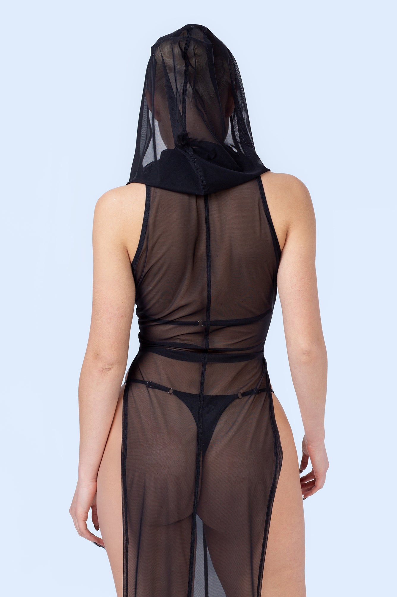 BADINKA ravedress techwear blackmesh sandstorm 2