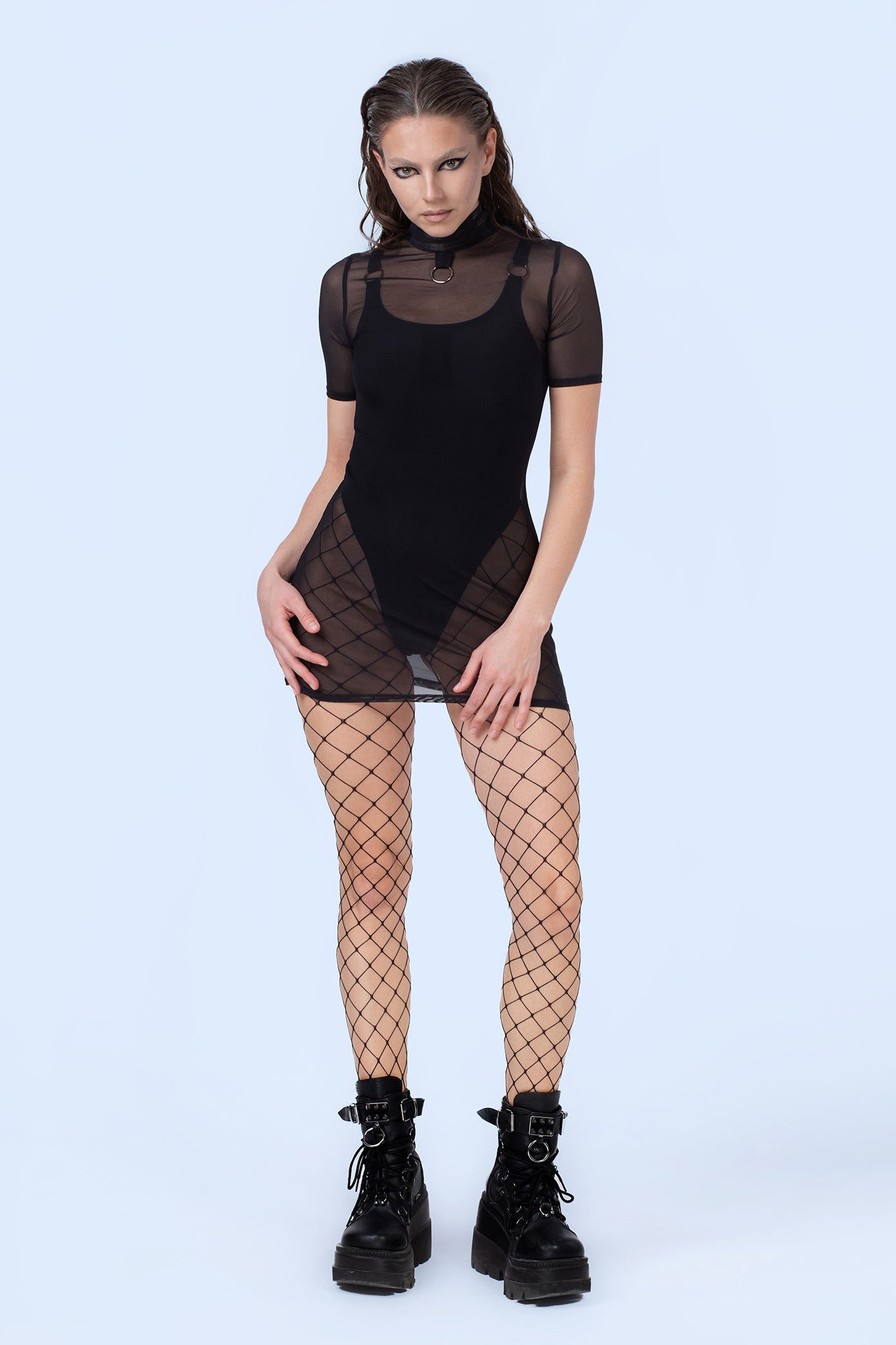 BADINKA technooutfit mesh minidress o ring badreputation 3 b3b1a291 9c35 4e1b 8e81 8c8cdf51b733