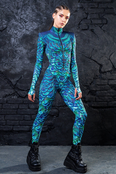 Mystic Peacock Pad Costume