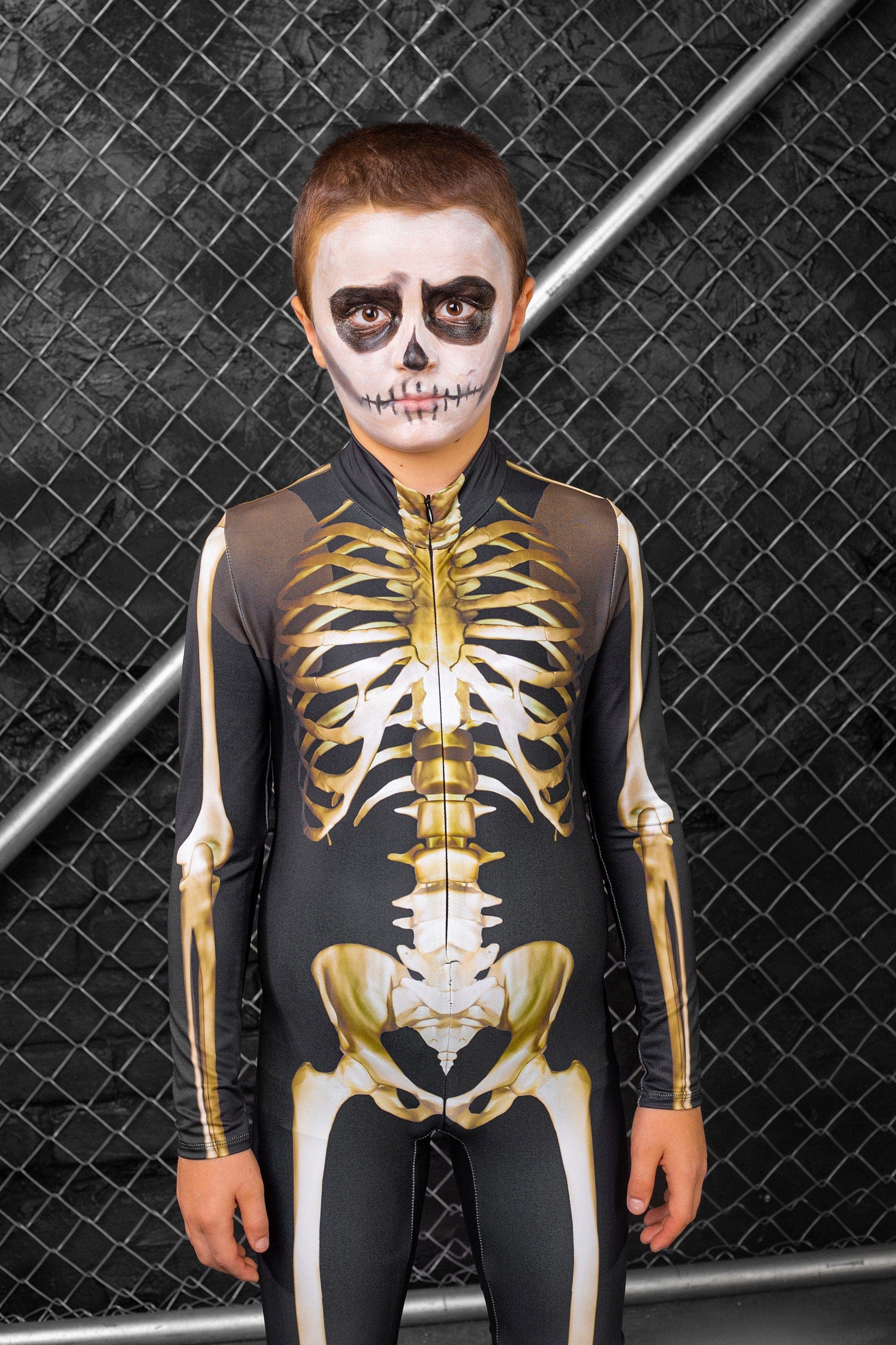 Boys Graveyard Skeleton FZ Costume