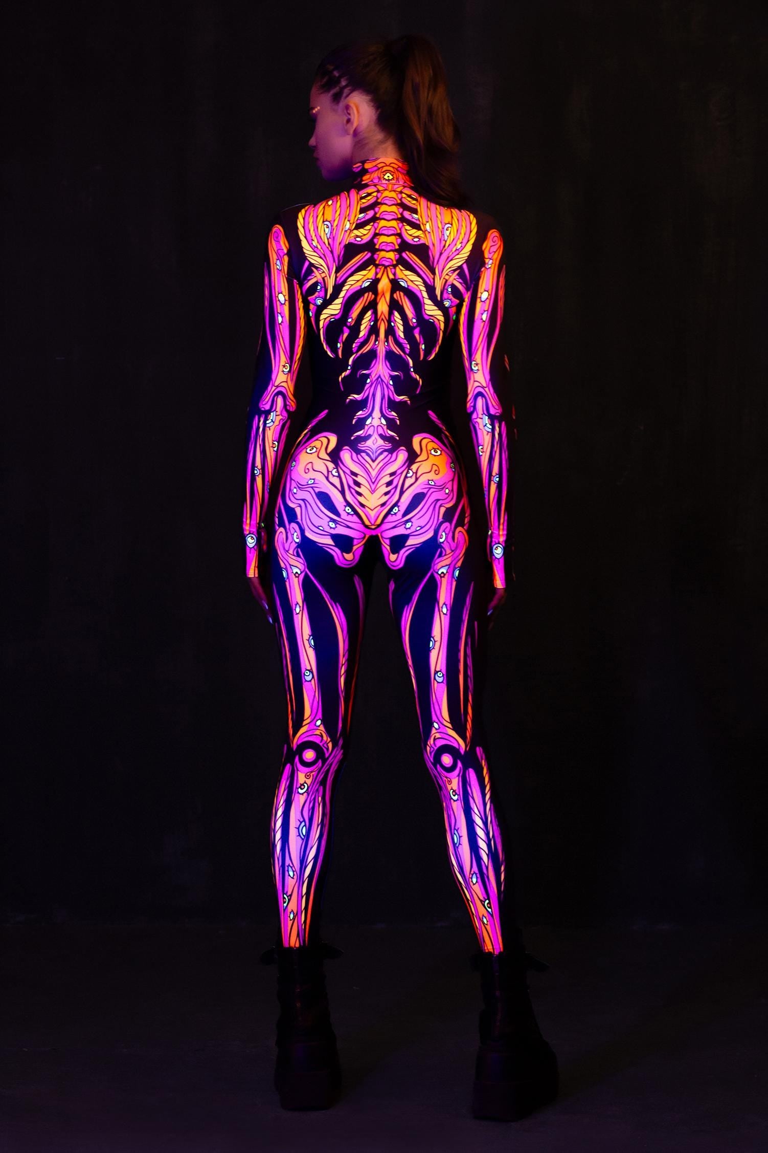 BADINKA Wicked Wood Costume Neon-uvskeletons