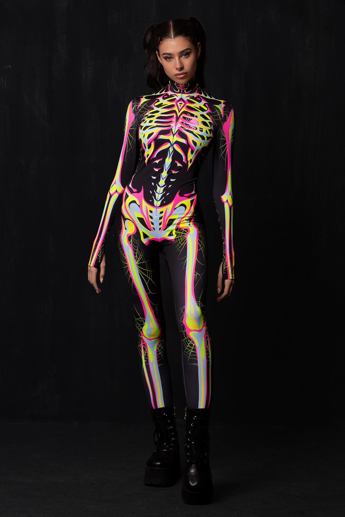 neon-uv, skeletons Jawbreaker Costume