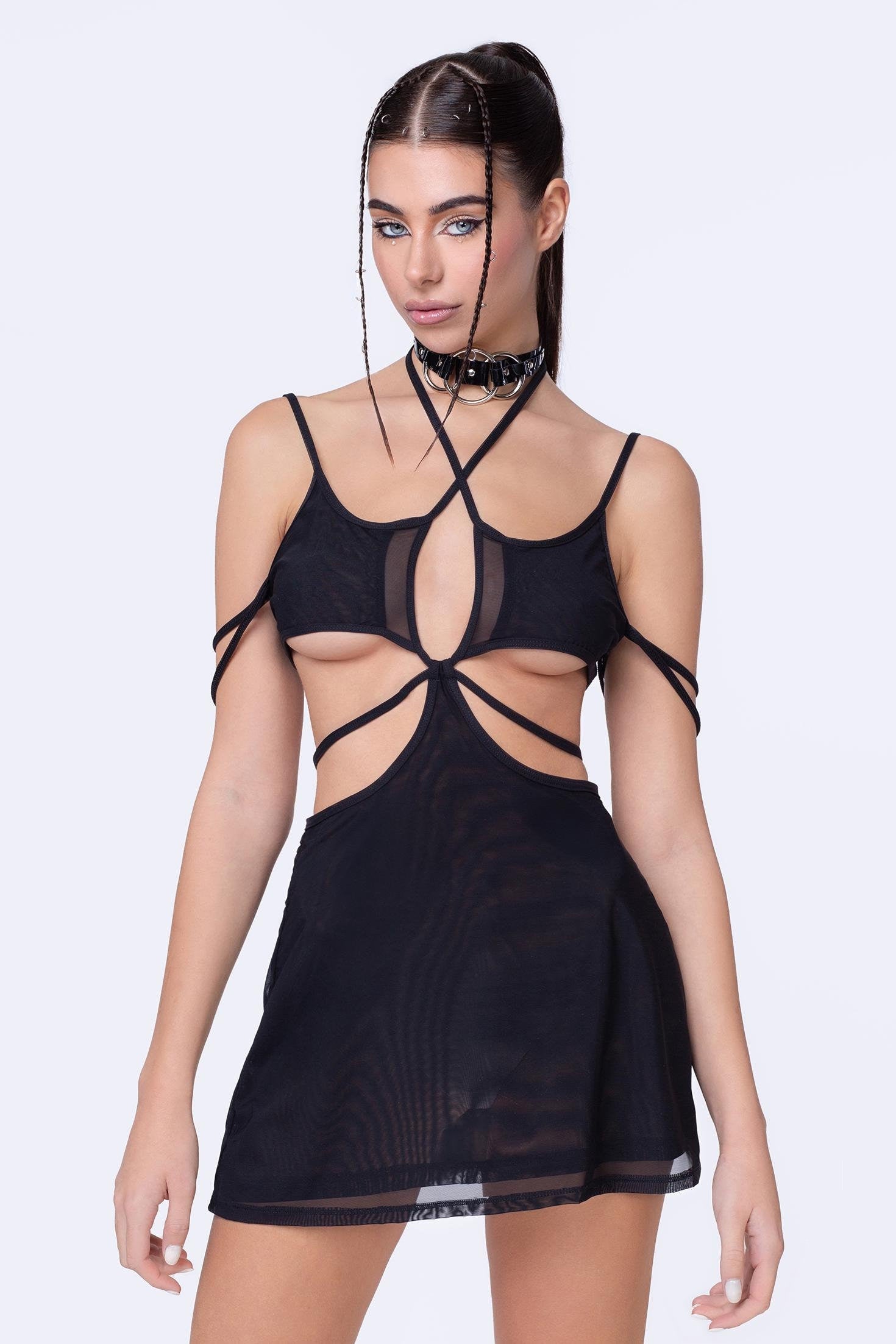 Entwined Multi-Strap Dress