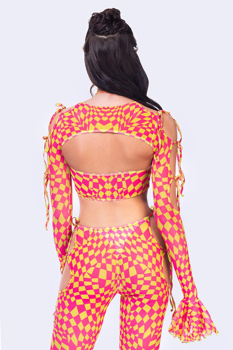 Square Up 2-Piece Ribbon Top