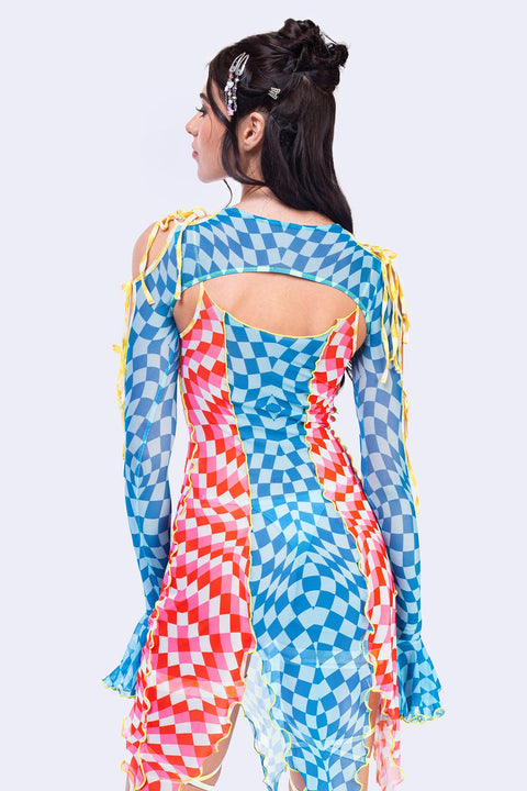 Get Into The Groove 2-Piece Ribbon Dress