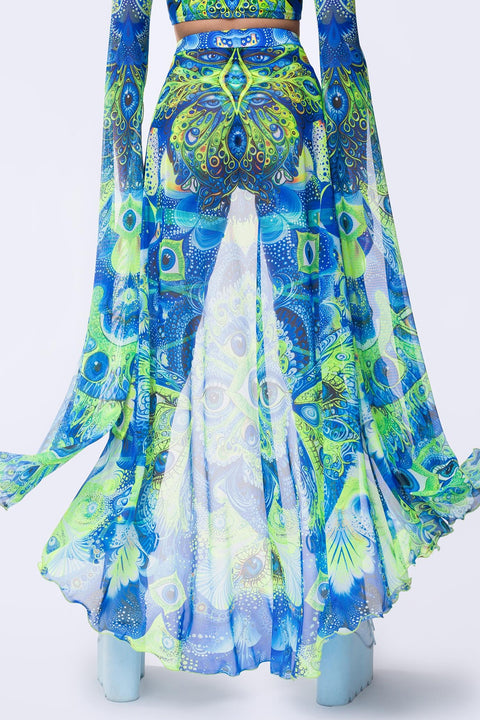 Archangel Dust Open-Front Skirt