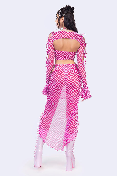 Ausgeliehenes Ribbon Skirt Set