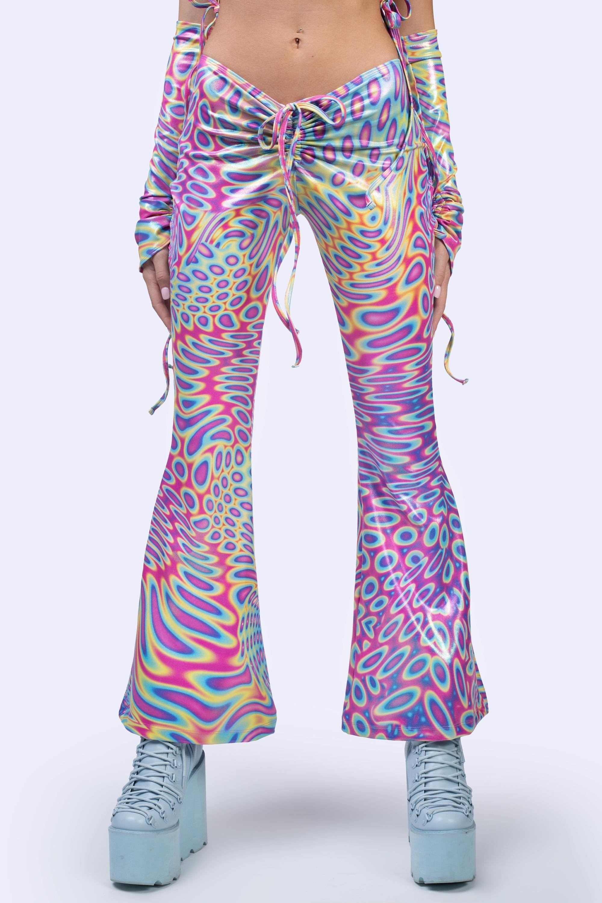 BADINKA Soft Focus Flared Pants Pride